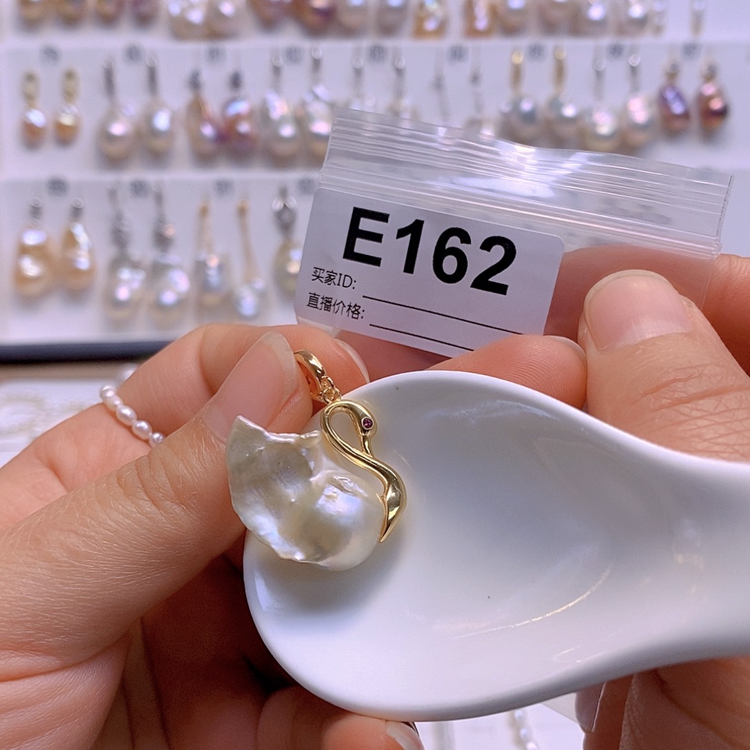 淡水珍珠颈饰银S925镶嵌