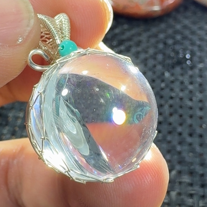 水晶吊坠(不含链)未镶嵌大*姐