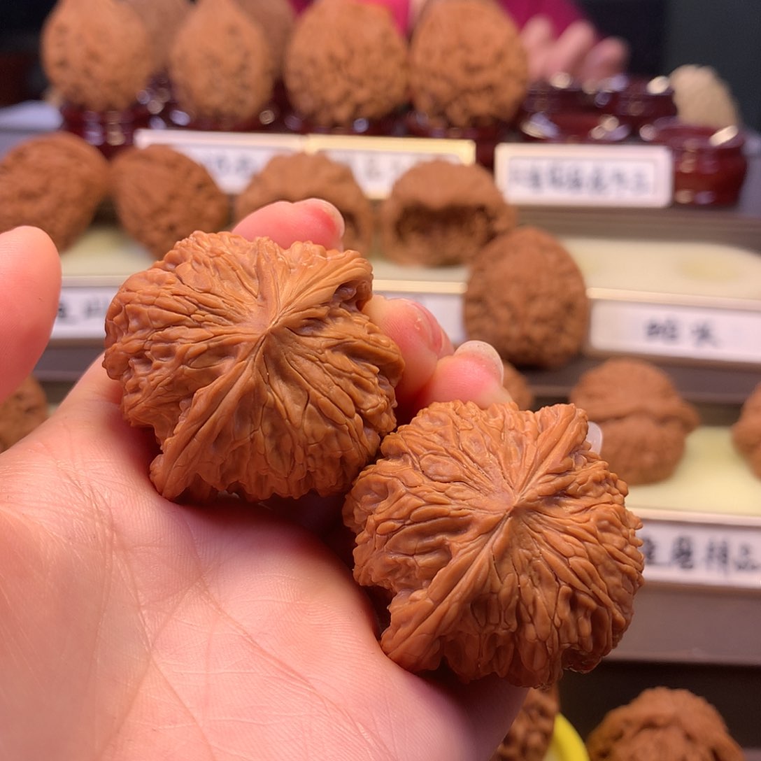 文玩核桃吊坠妈****念磨盘42