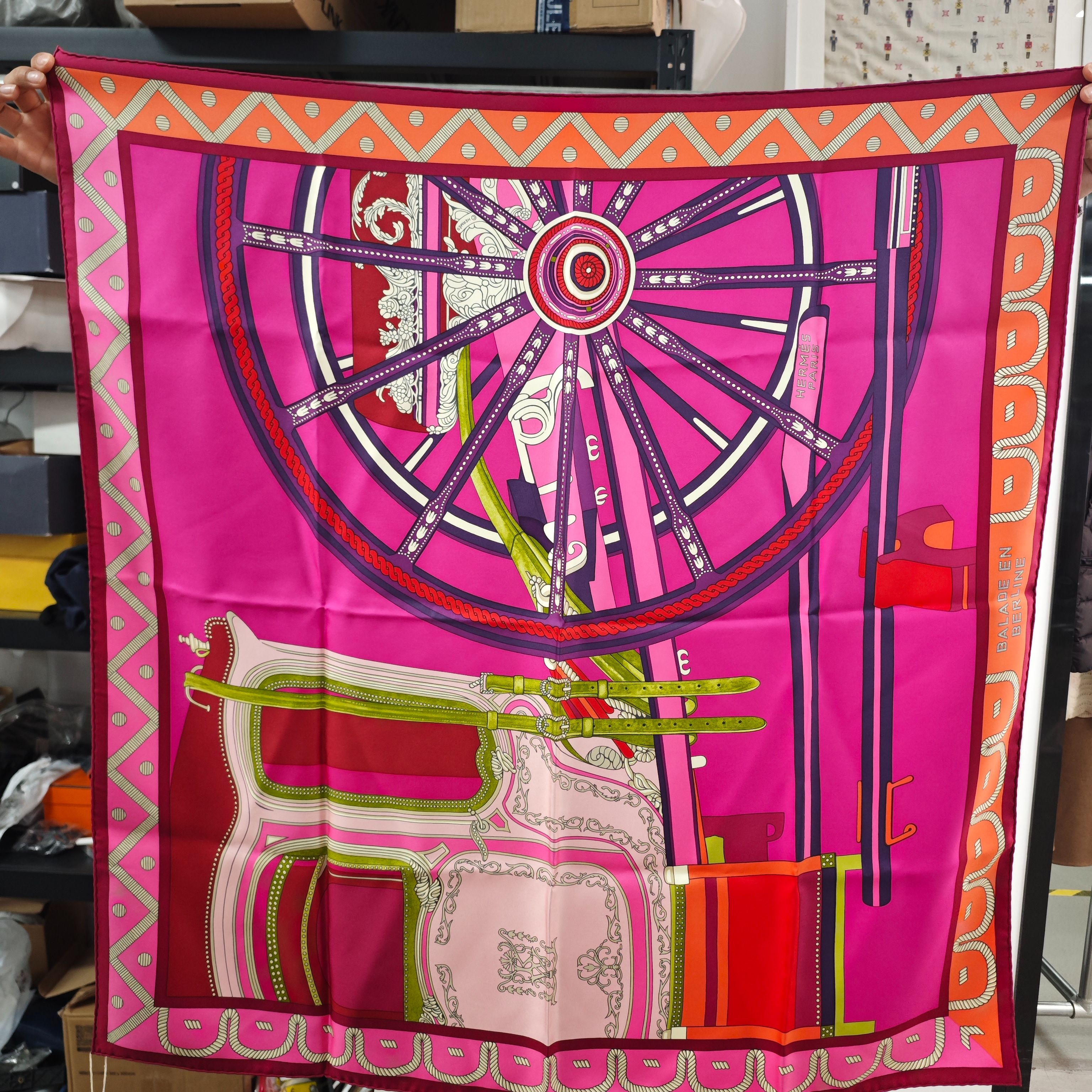 99新 Hermes/爱马仕 海囤J/爱马仕/丝巾/dd61597