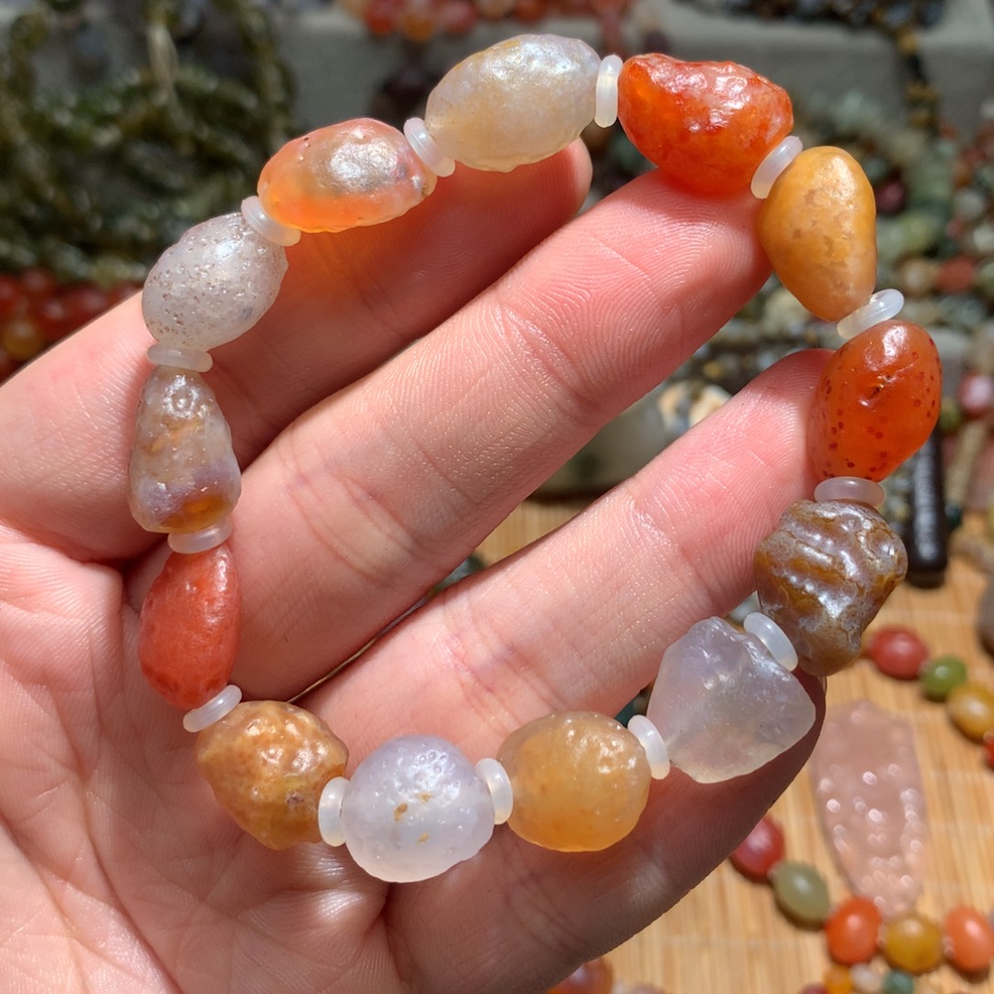 玛瑙/玉髓未镶嵌车挂