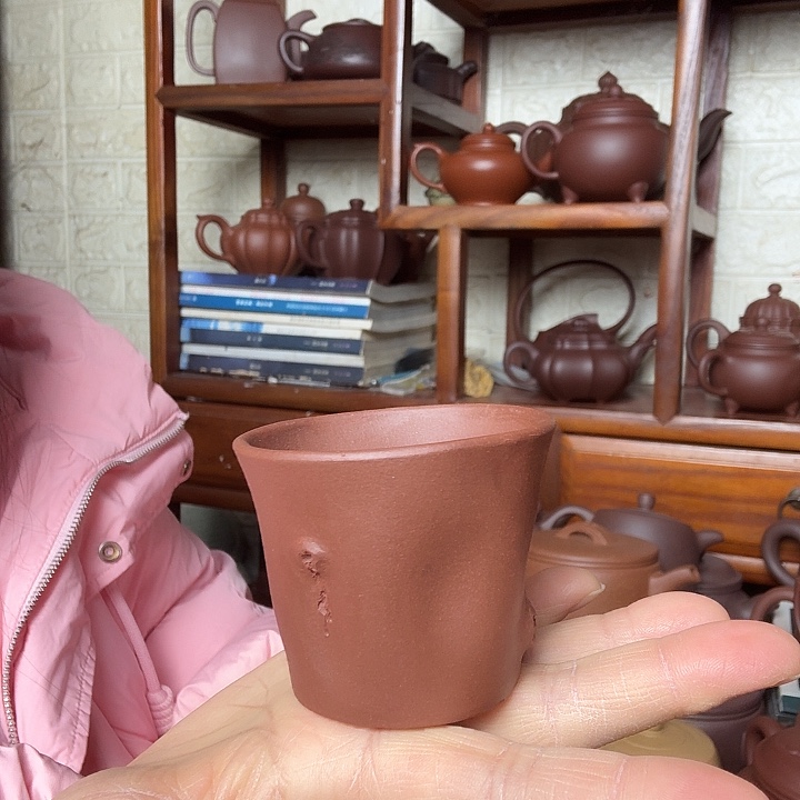 紫砂茶壶杯子80cc全手工