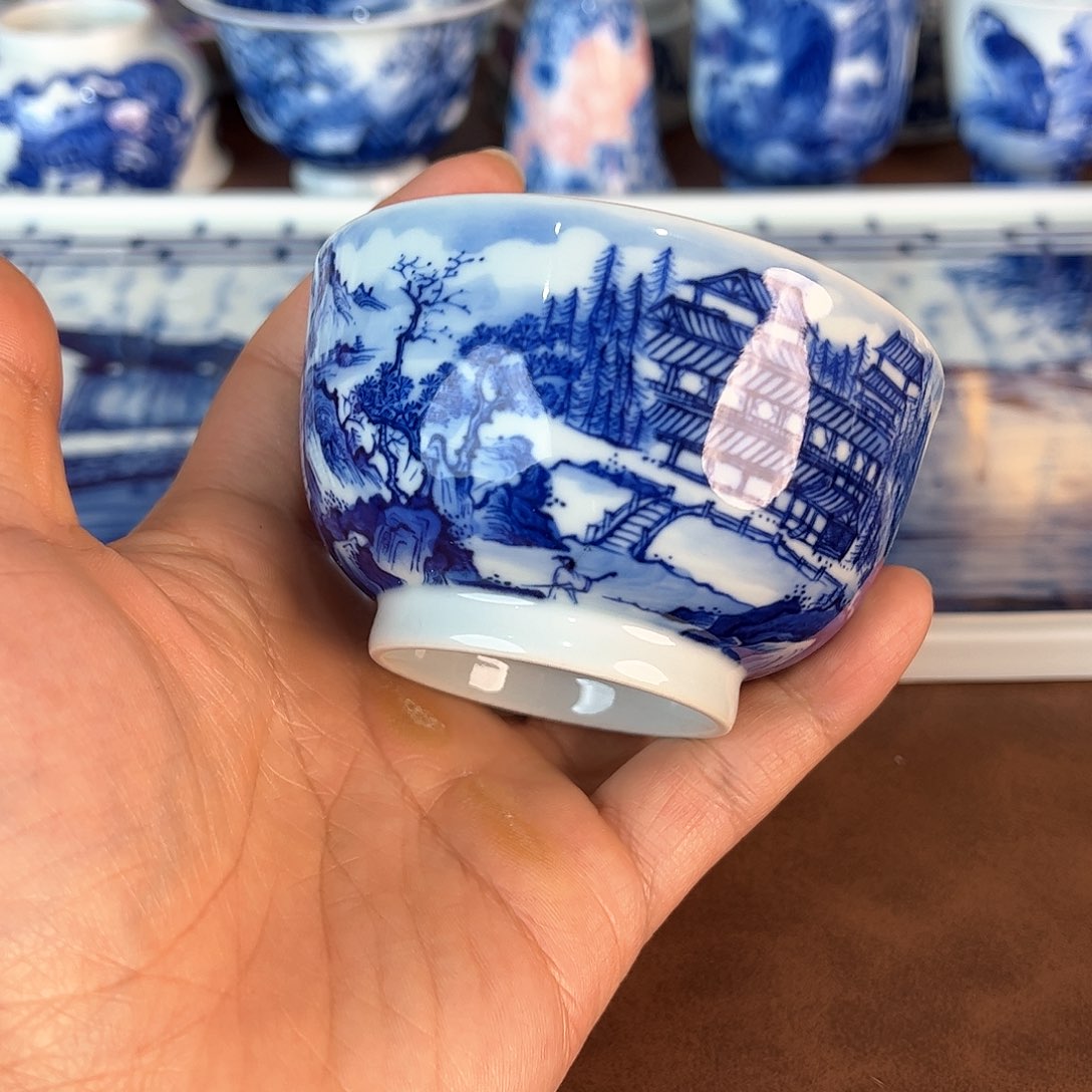 杯景德镇全手工手绘陶瓷