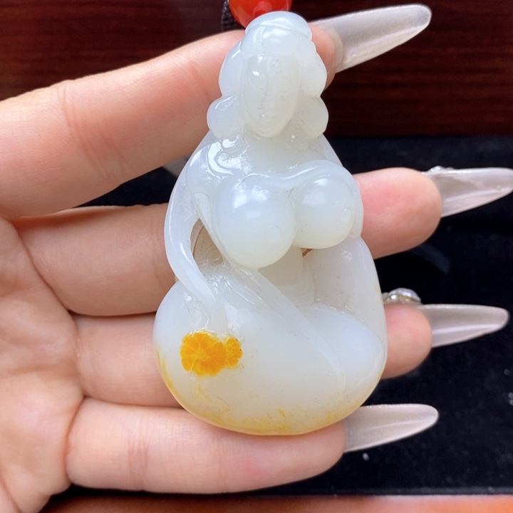 和田玉把件未镶嵌G