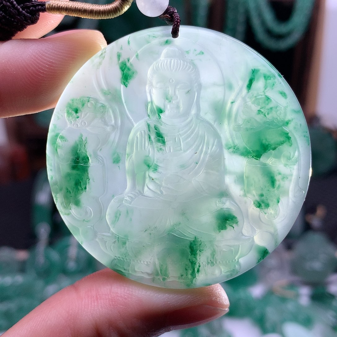 石英质玉吊坠(不含链)未镶嵌