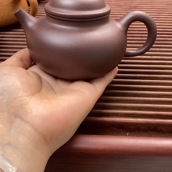 茶壶紫砂紫泥容天