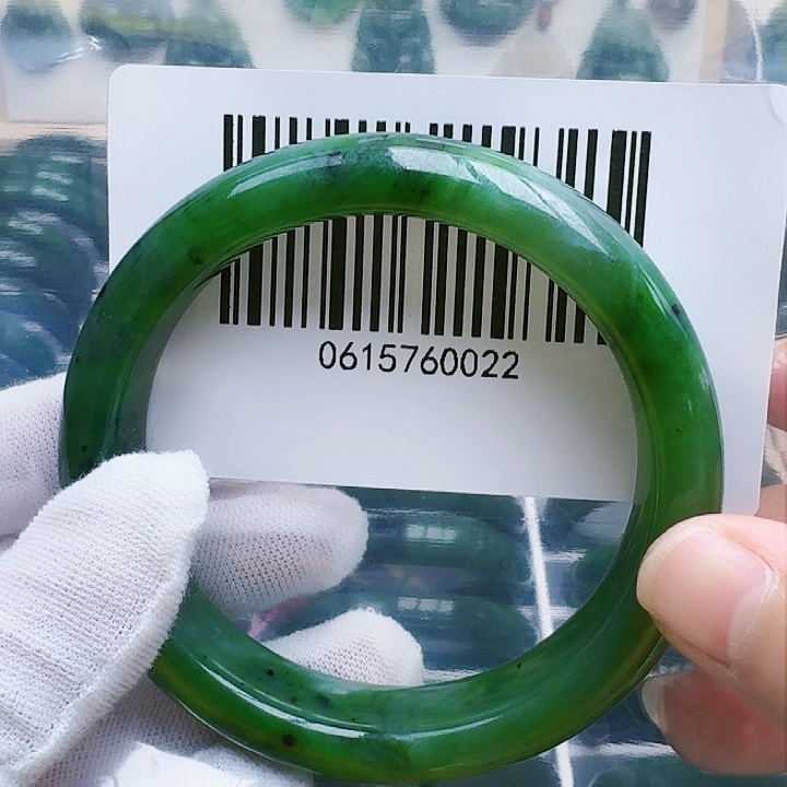 和田玉（碧玉）串珠未镶嵌5859