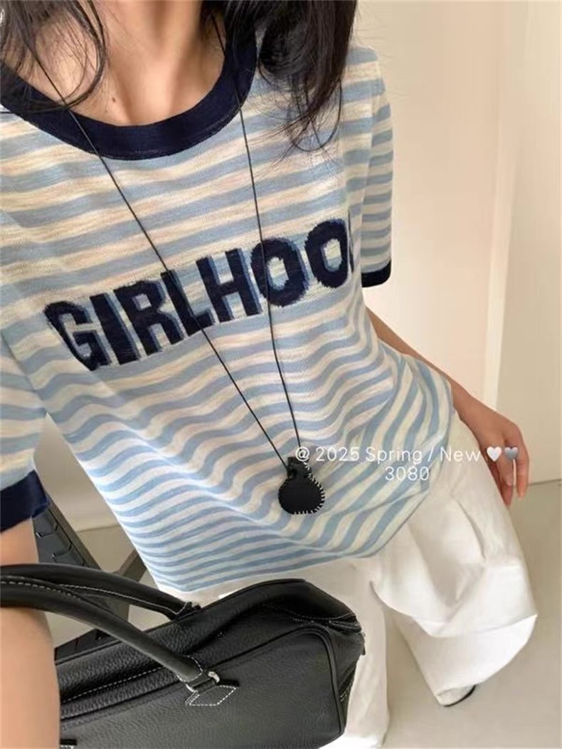 婷～冰-丝上衣夏季