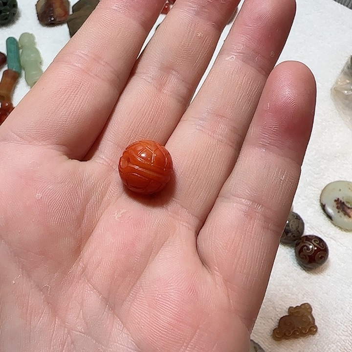 玛瑙/玉髓颈饰未镶嵌@**头