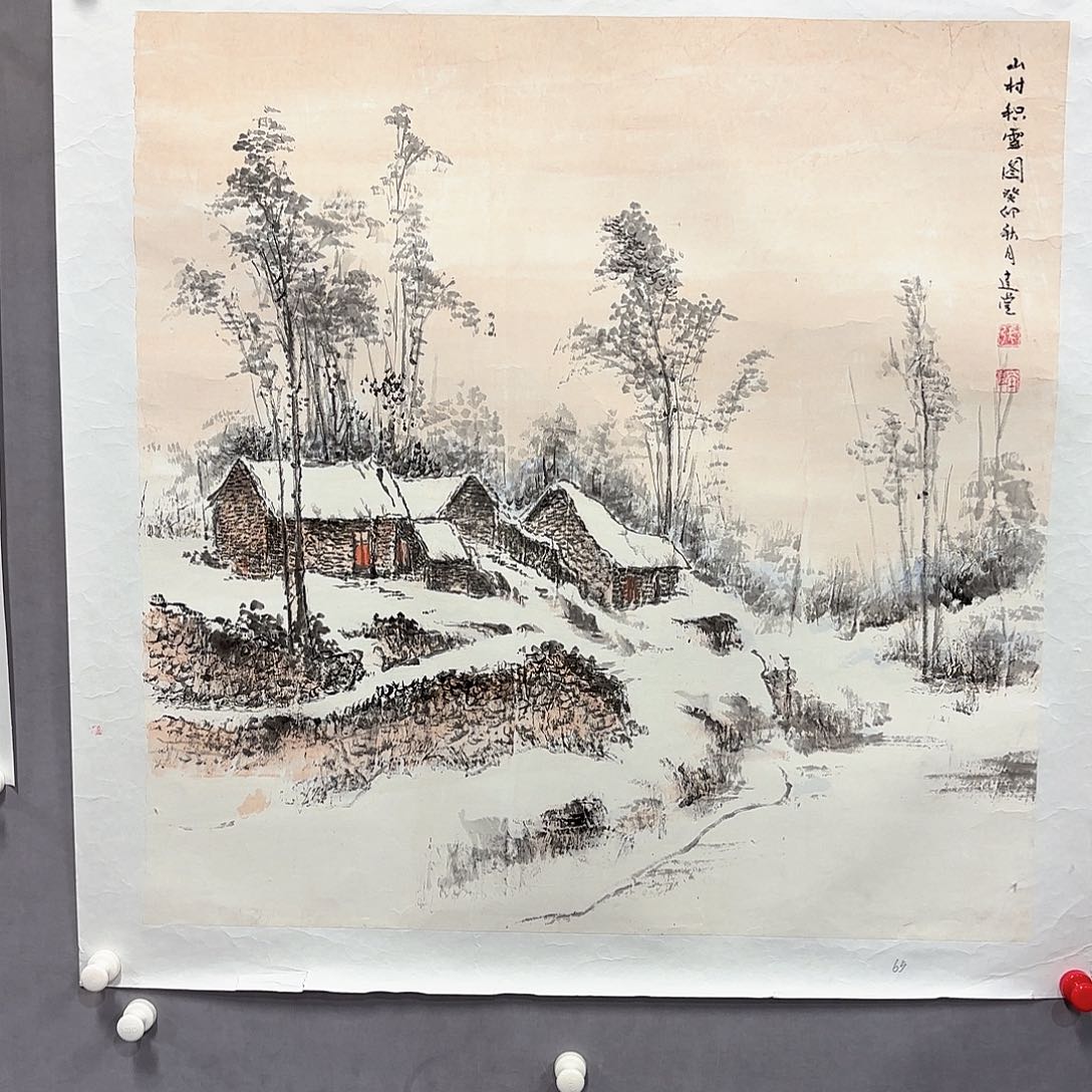 国画国画纯手绘作品请放心去藏