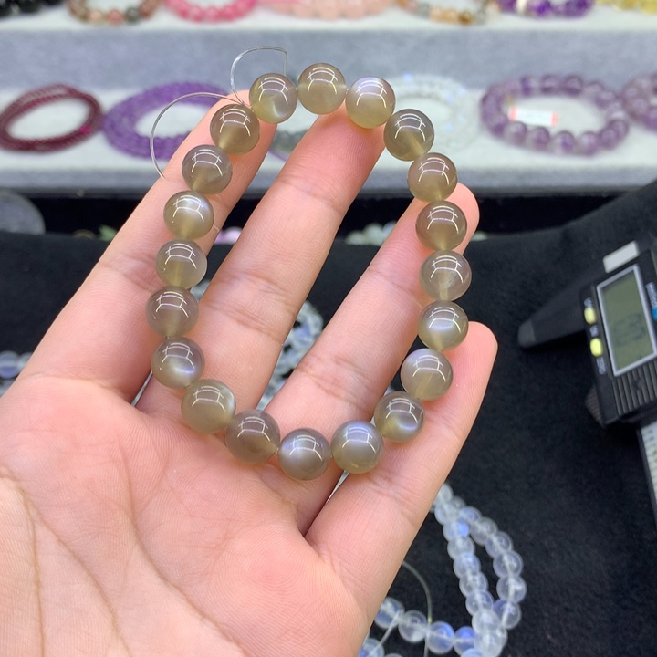 长石手串未镶嵌手串