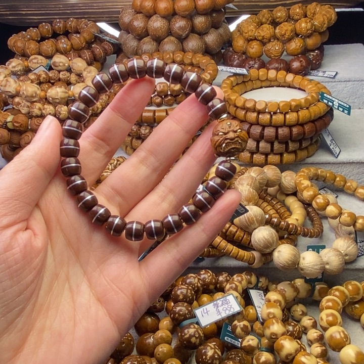 紫金鼠吊坠纯肉实心一线卡9