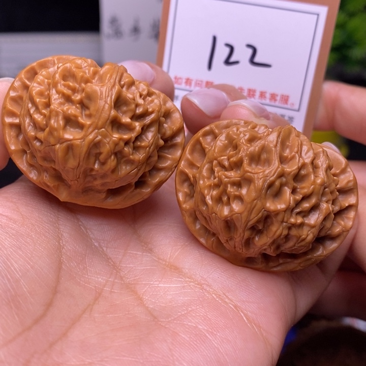 文玩核桃把件42宫灯122