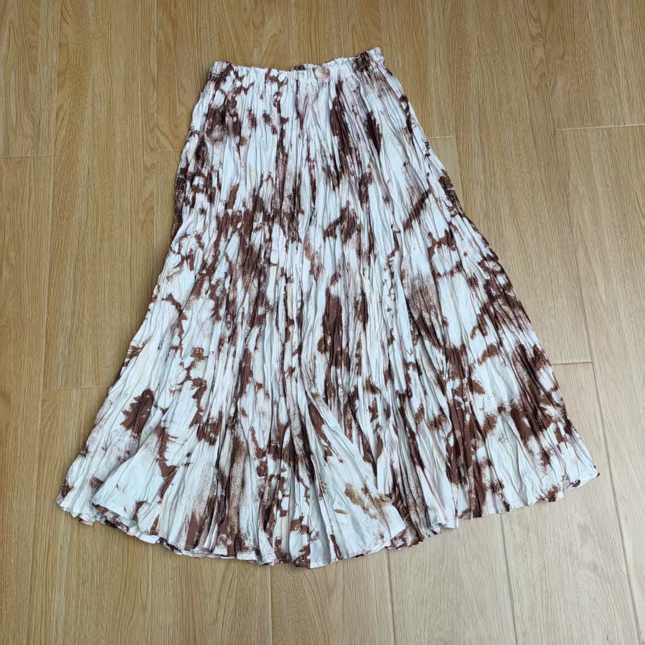 【南油玲姐】白棕色半裙BQ077