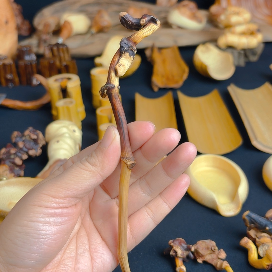 木金刚藤把玩茶拨