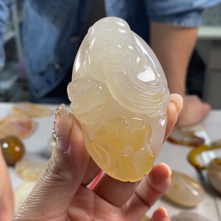 玛瑙/玉髓吊坠(不含链)未镶嵌