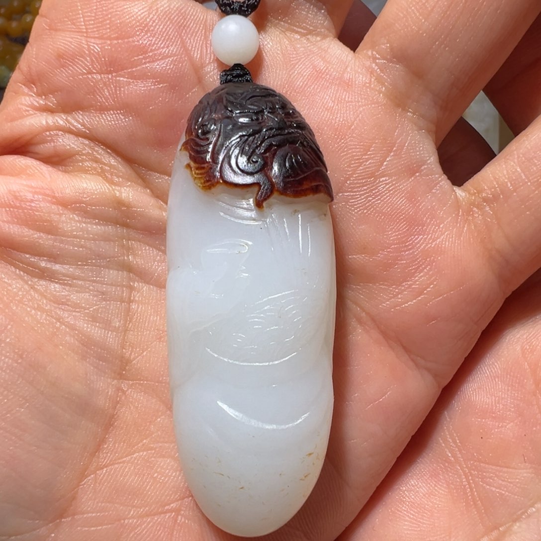 和田玉挂件未镶嵌