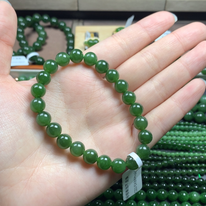 【闪购商品】和田玉（碧玉）手串未镶嵌小*妈