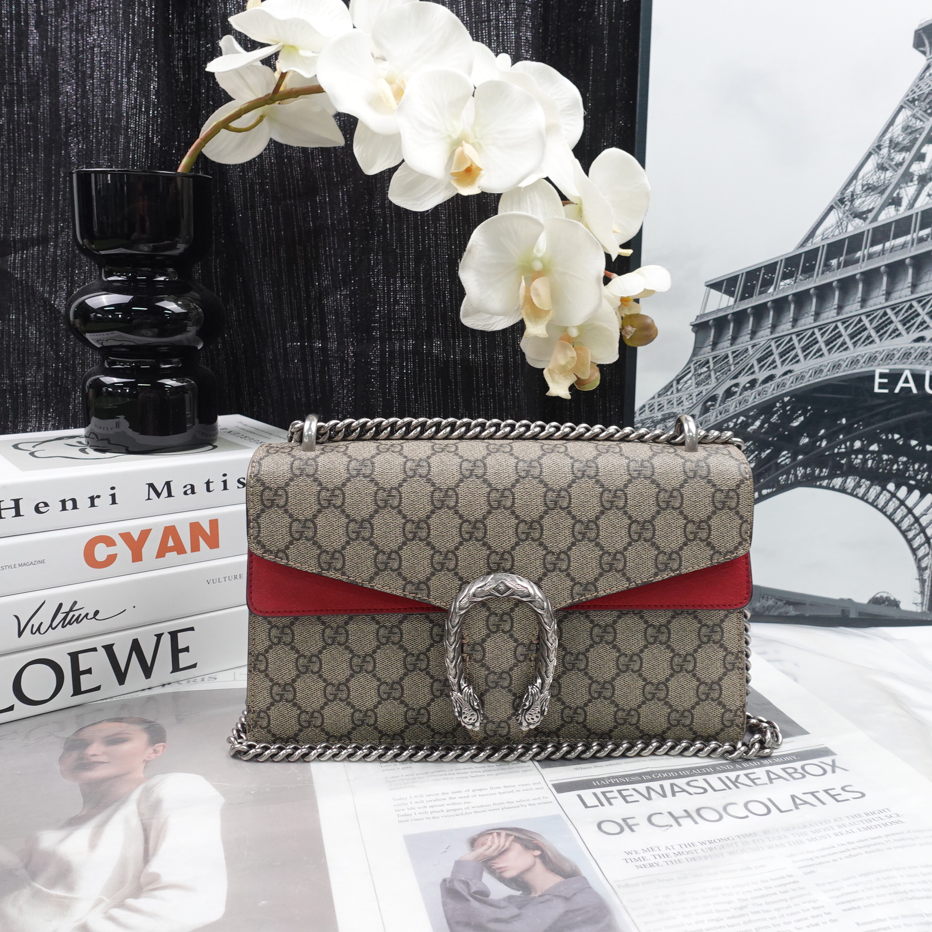 95新 GUCCI/古驰 /单肩包/ T10228110