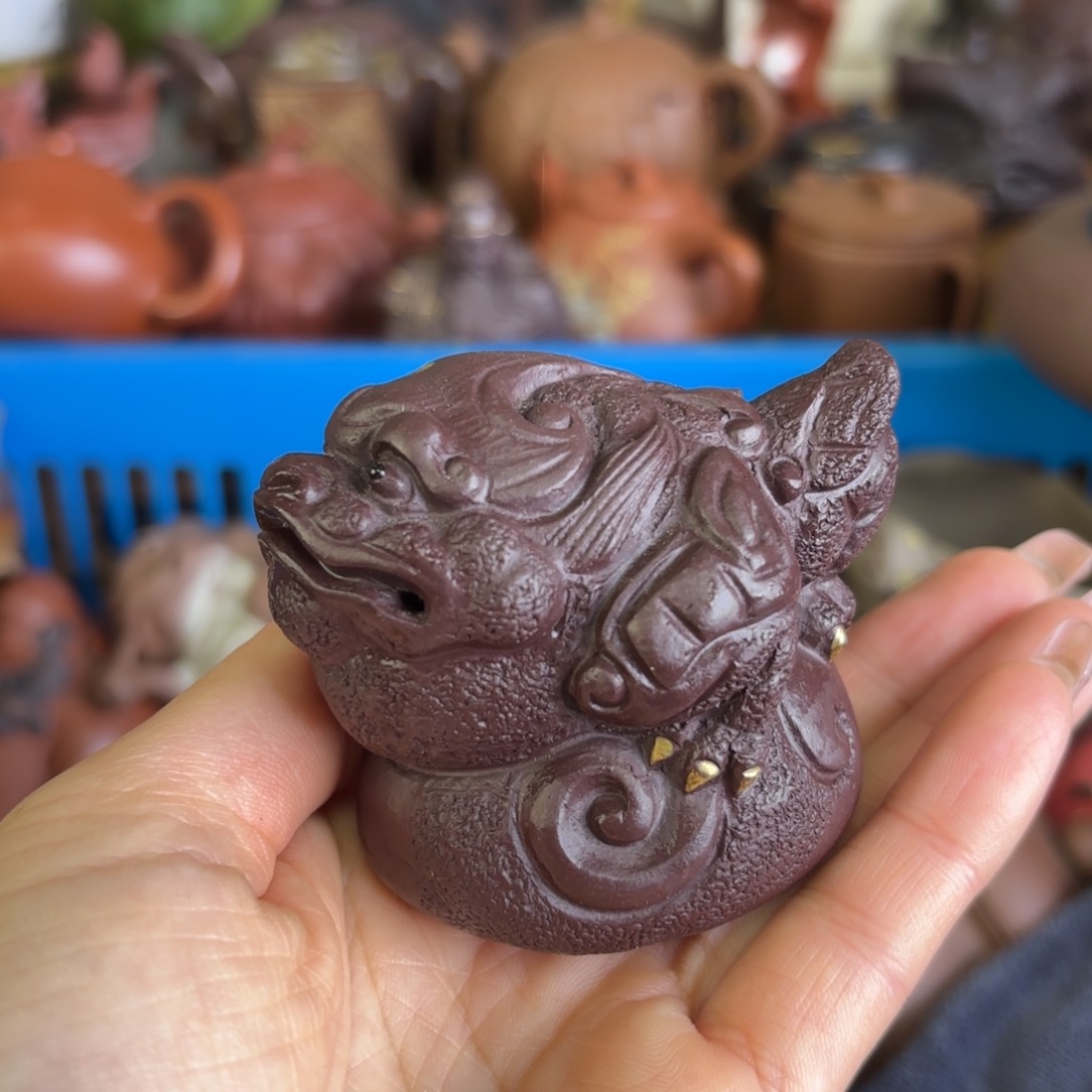 紫砂茶宠微瑕尾货听清再拍