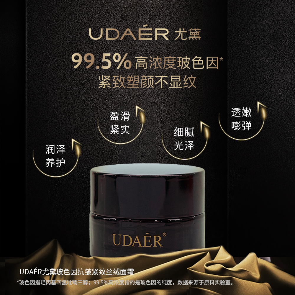 尤黛玻色因精华黑金绷带面霜体验装bt