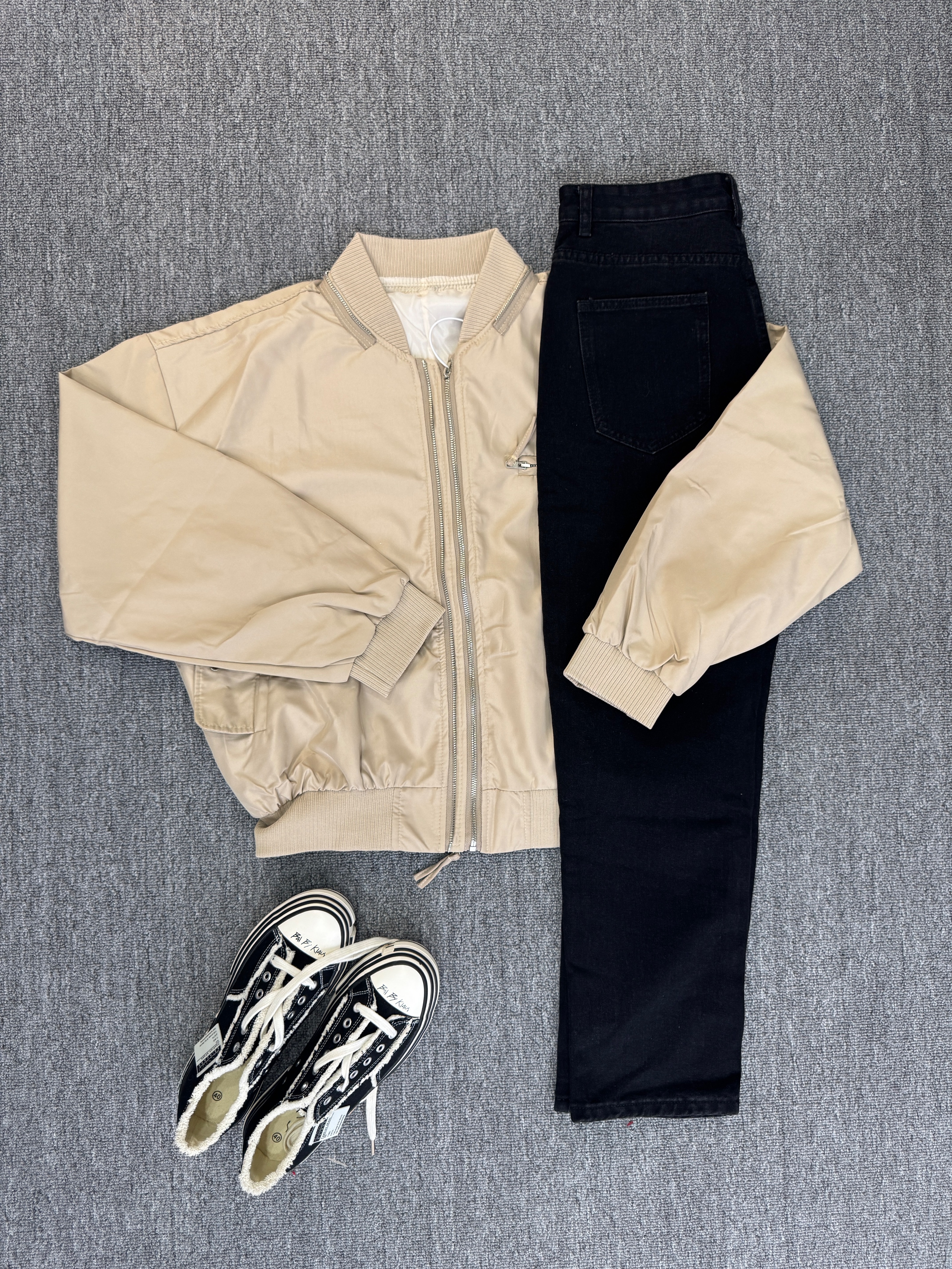 美式复古新雪丽棉服男女冬bomber飞行员夹克棉衣短款工装加棉外套