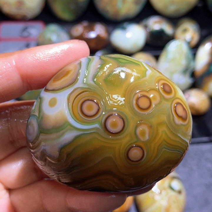 玛瑙/玉髓玛瑙吊坠未镶嵌