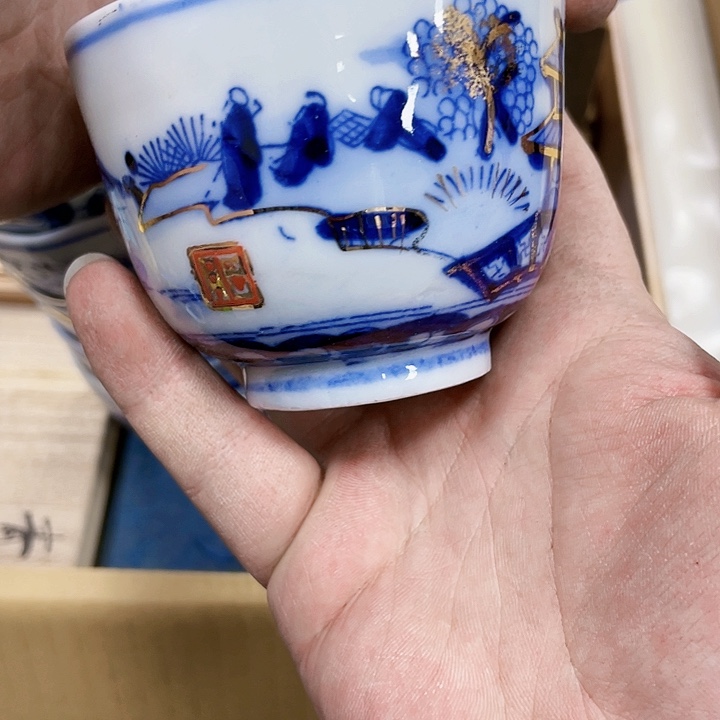 瓷片瓷制作工艺品摆件