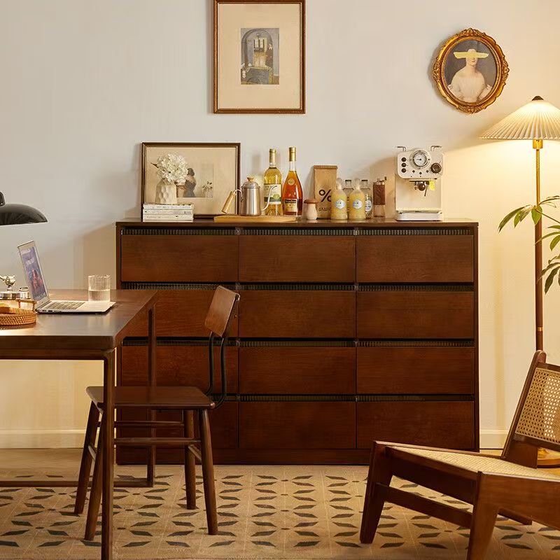 （十二斗柜）长1.5高1宽40全实木客厅靠墙收纳储物柜