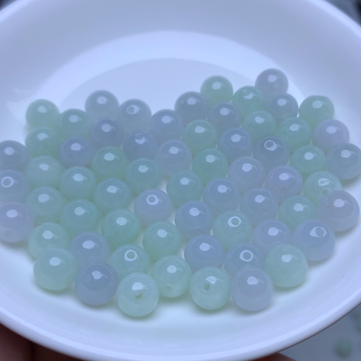 散珠翡翠卡7.6冰珠子10个