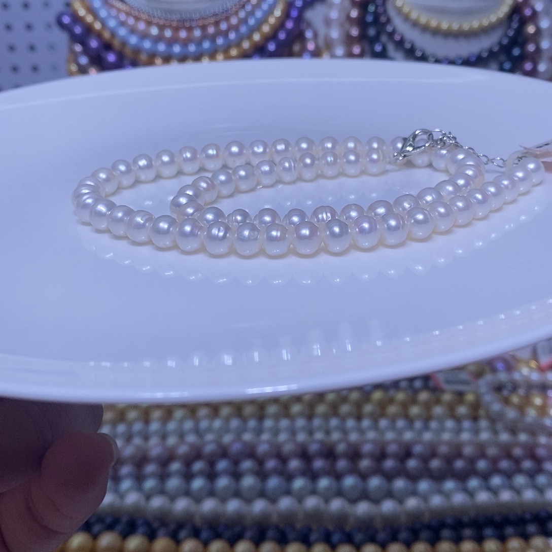 淡水珍珠项链未镶嵌