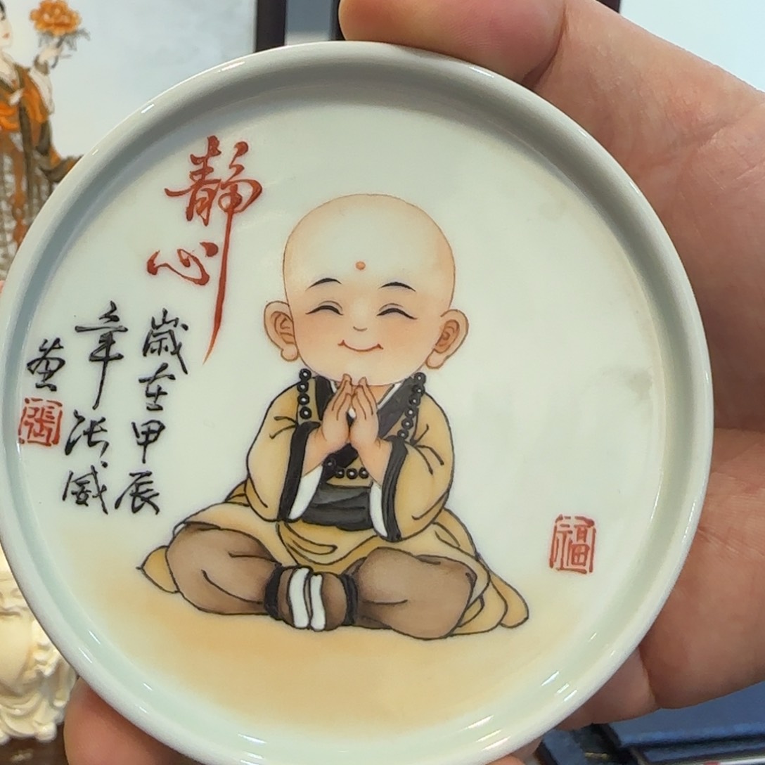 景德镇手绘陶瓷作品