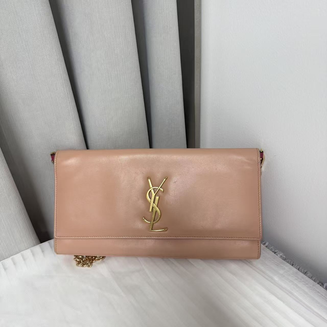 95新 YSL/圣罗兰 理里奢品/圣罗兰手拿包