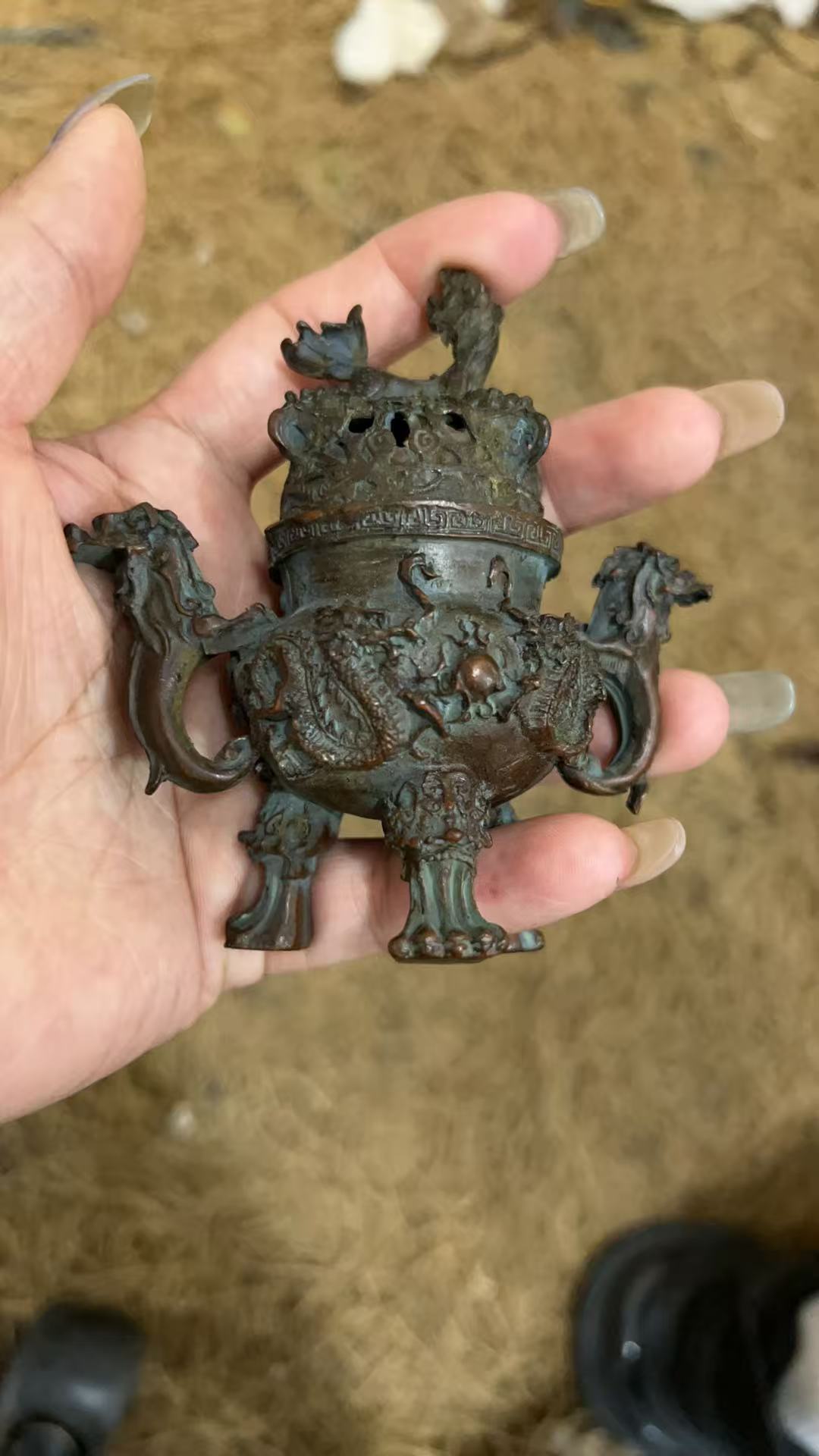 1个居家饰品摆件185 精美摆件现代仿古复古工艺品