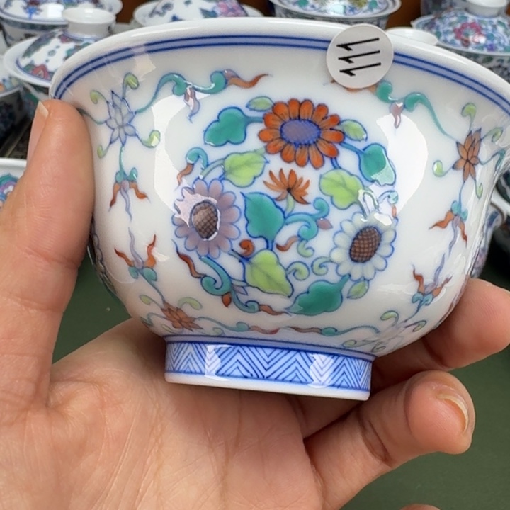 沙沙手工手绘茶具111