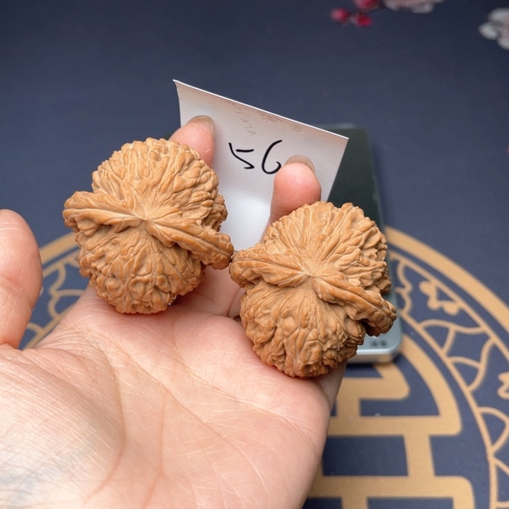 文玩核桃把件44白狮子