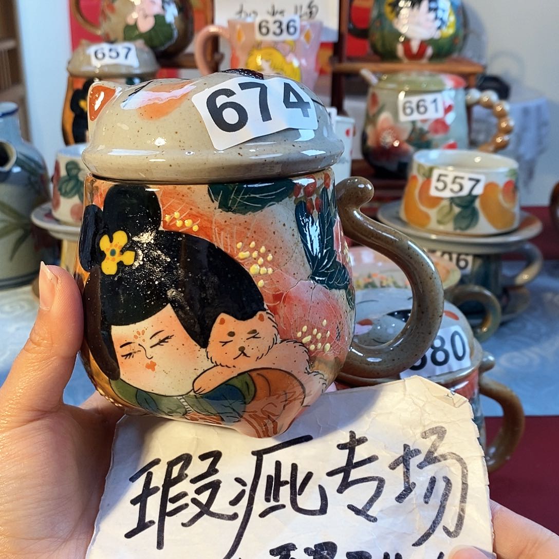 杯景德镇陶瓷手工