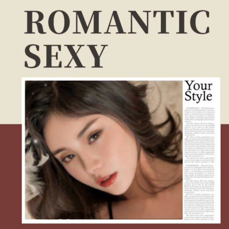 【夜色慢慢】任意撕扯性感网纱镂空睡裙