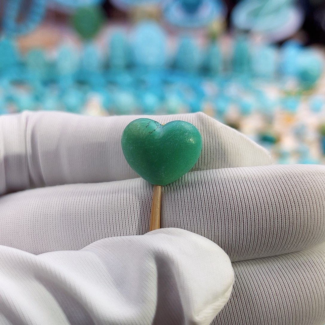 绿松石珠宝奇石未镶嵌