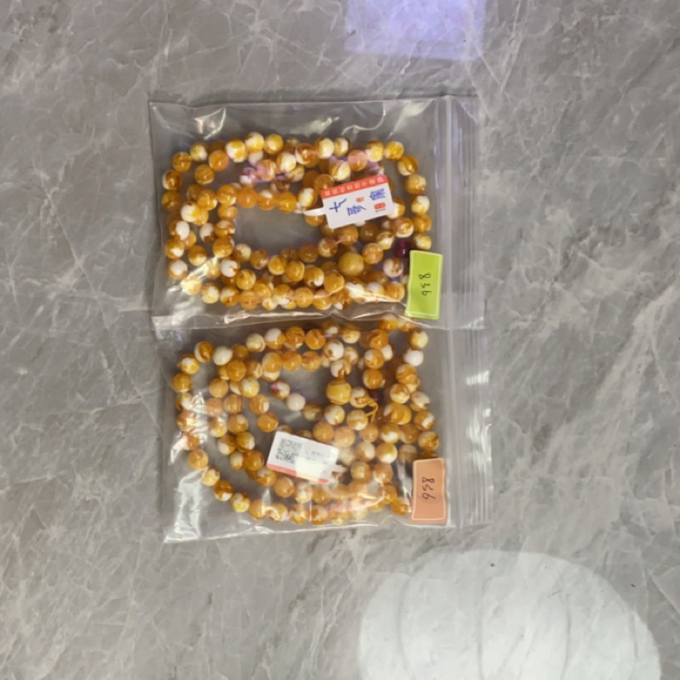 非金属木质手链 手工串珠…836