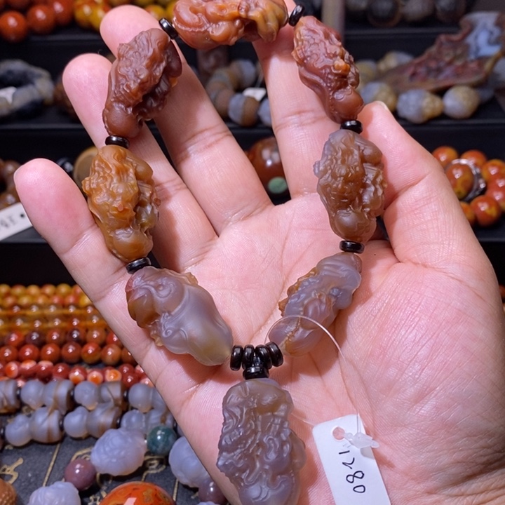 未镶嵌手链玛瑙/玉髓