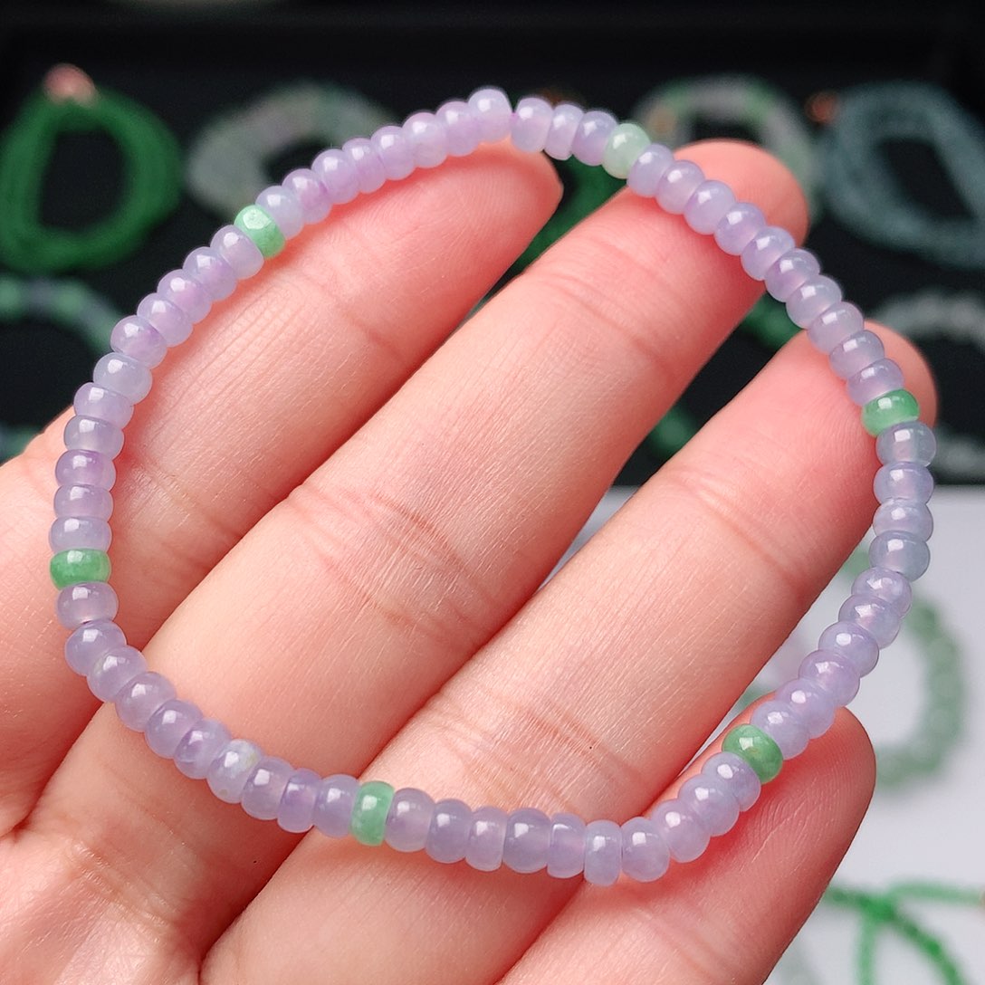 翡翠手链未镶嵌翡翠