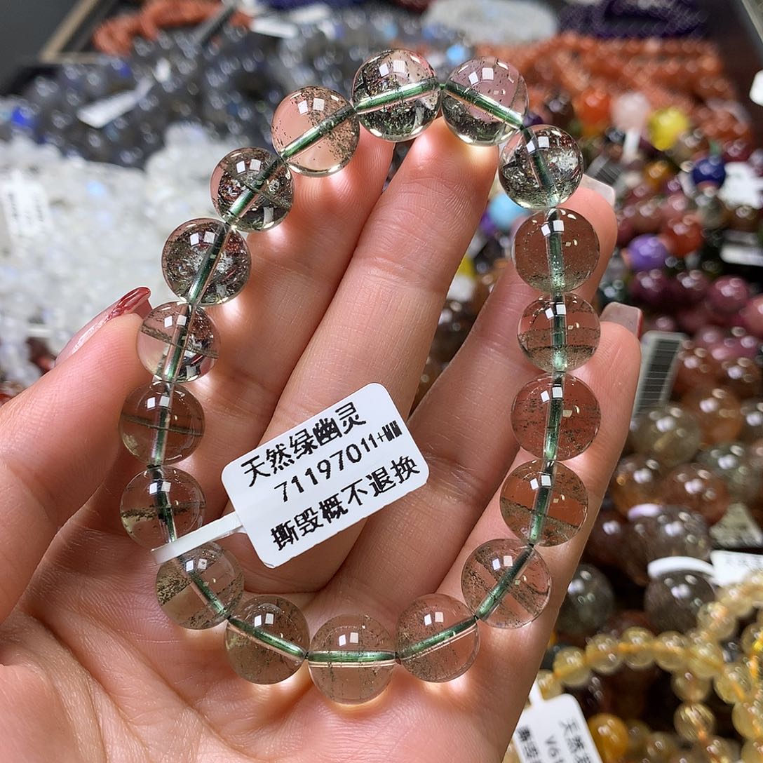 水晶手串未镶嵌，