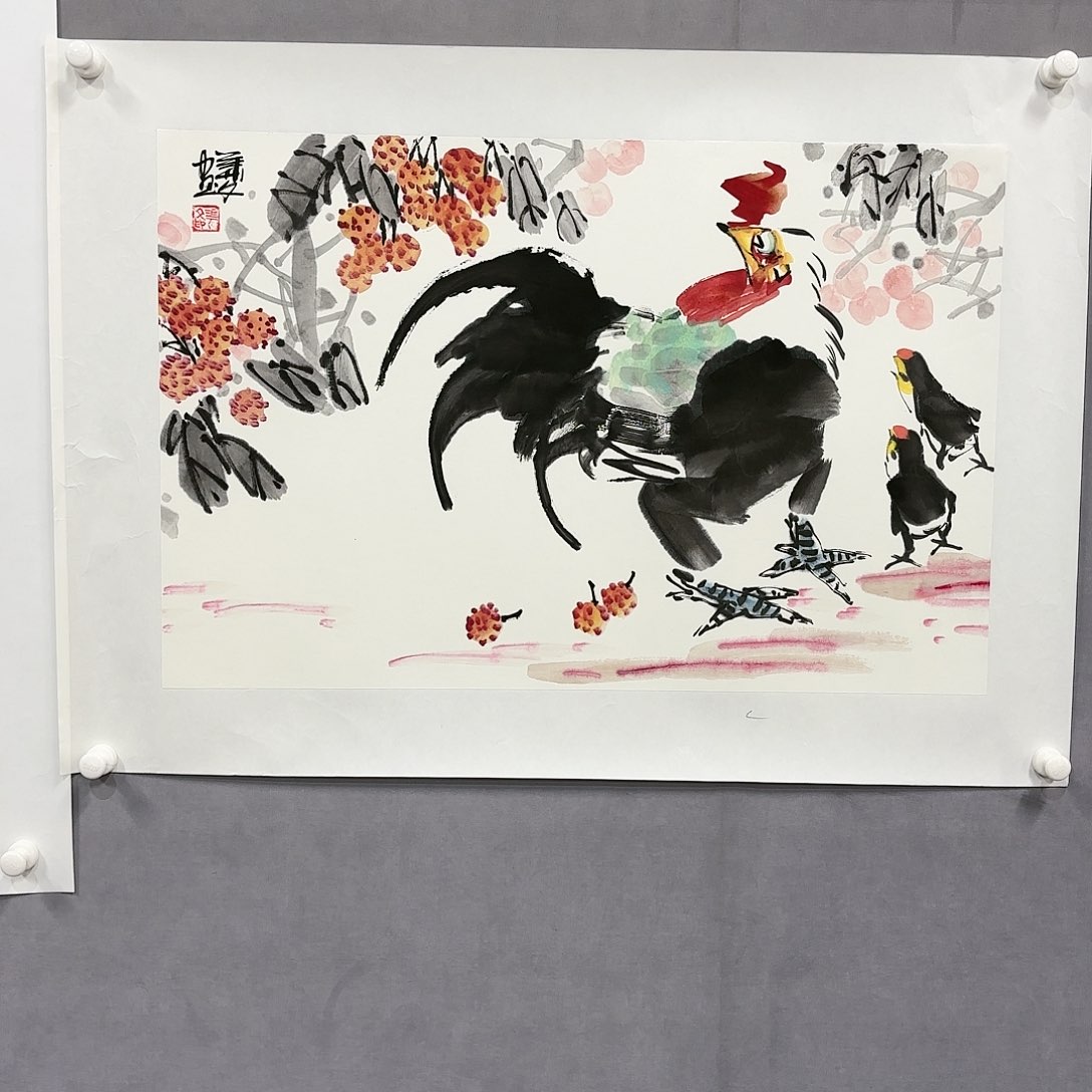国画国画纯手绘作品请放心去藏