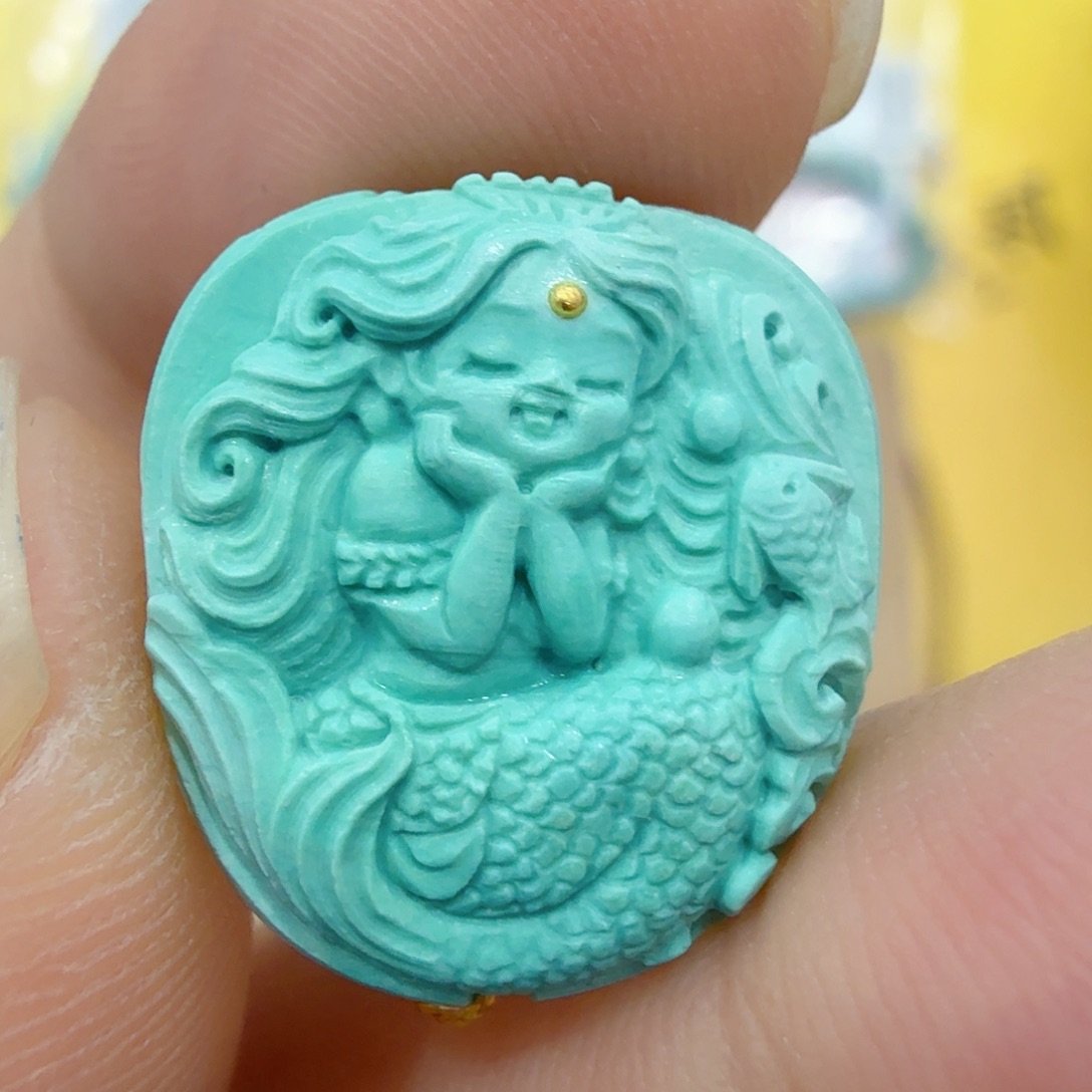 绿松石未镶嵌珠宝奇石