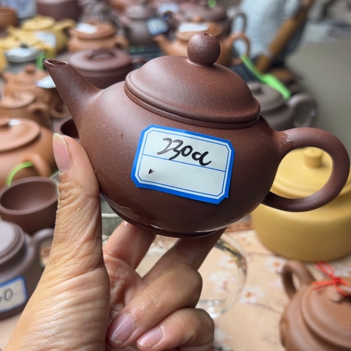 茶壶紫砂紫泥不挑毛病230