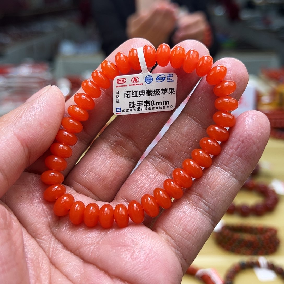 南红玛瑙mai未镶嵌8m m m m