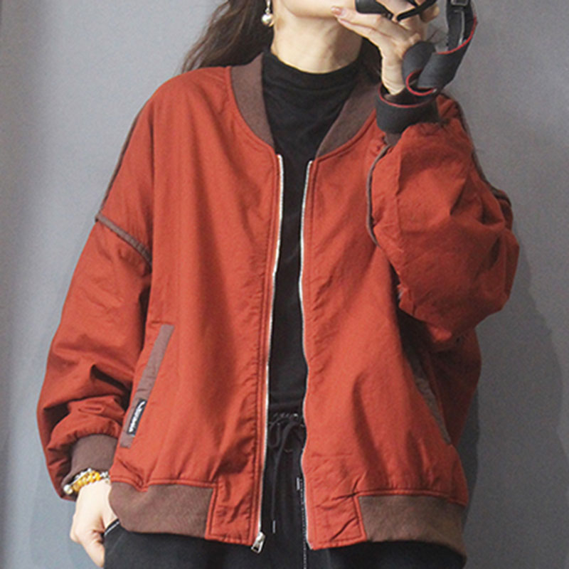 CK9111#2025秋季新款设计感水洗重工时尚棒球服上衣