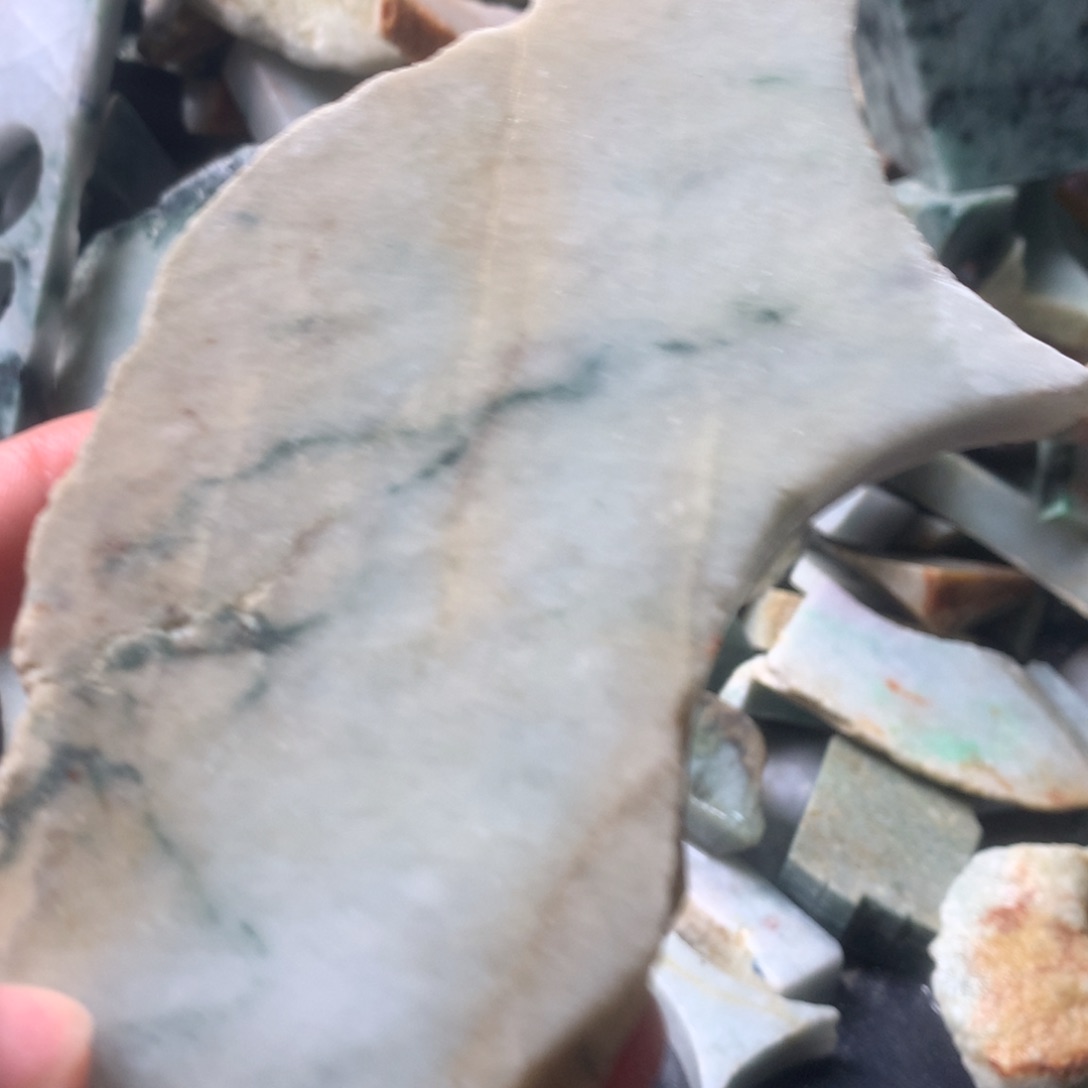 翡翠颈饰未镶嵌缅甸翡翠