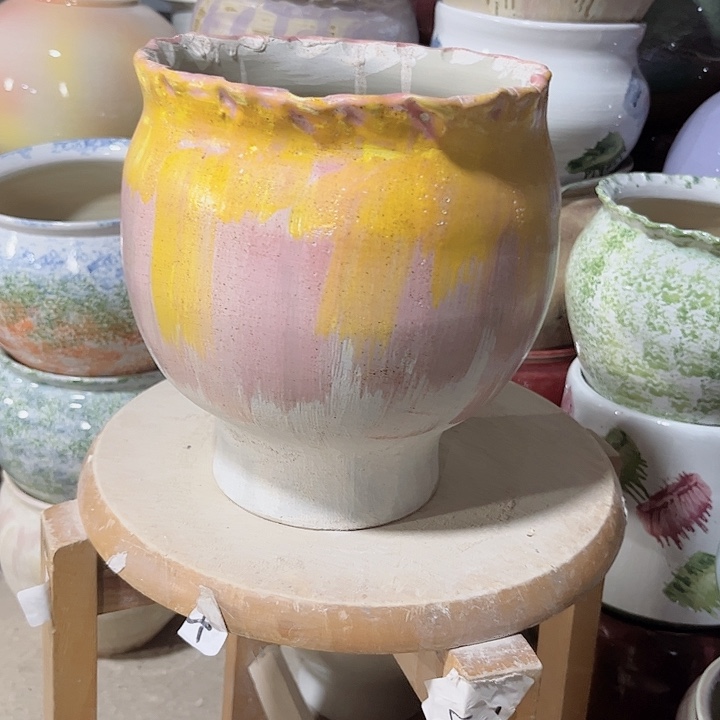 瓶口17高21无孔景德镇陶瓷满29包邮